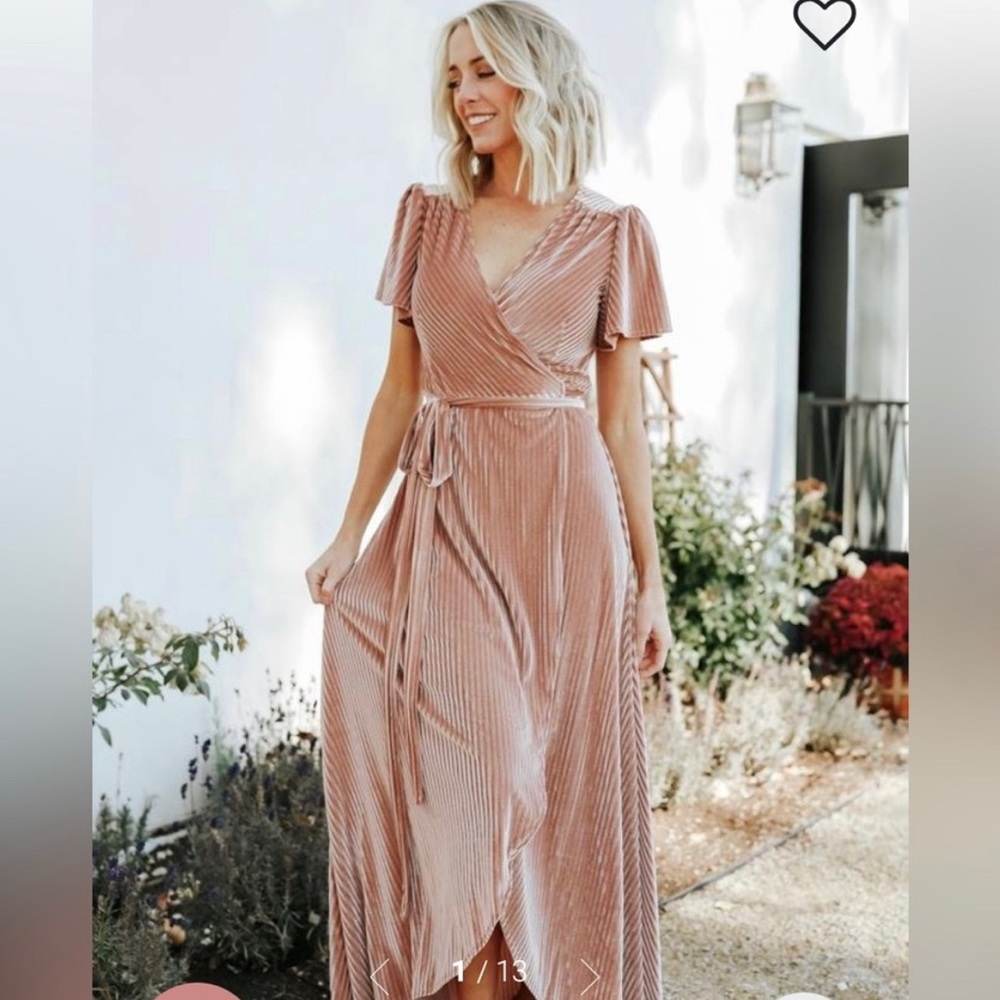 Baltic born wrap dress